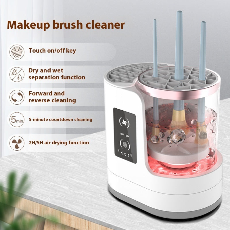 Professional Makeup Brush Cleaner – Automatic USB Rechargeable Cleaning Machine