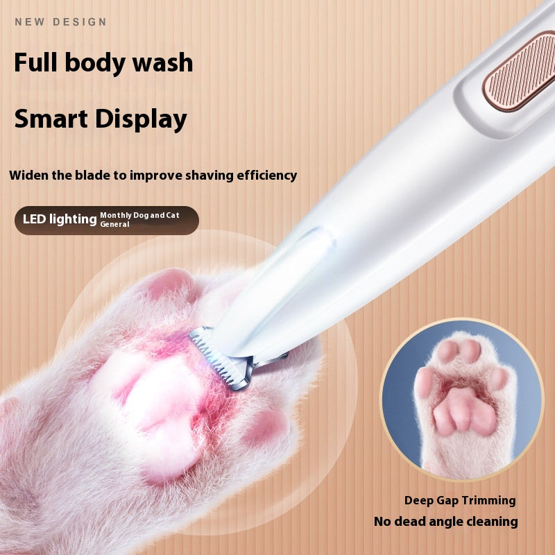 LED Paw Trimmer for Dogs & Cats – Quiet & Stress Free